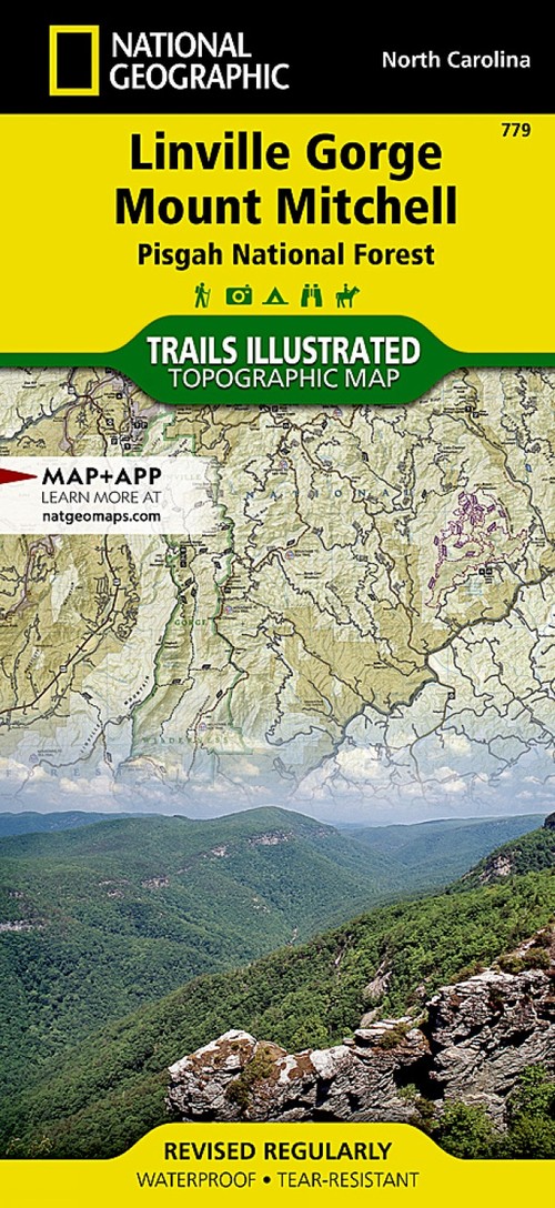 Linville Gorge, Mount Mitchell Map (Pisgah National Forest)
