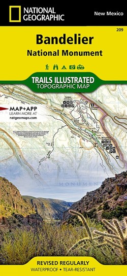 Bandelier National Monument Map