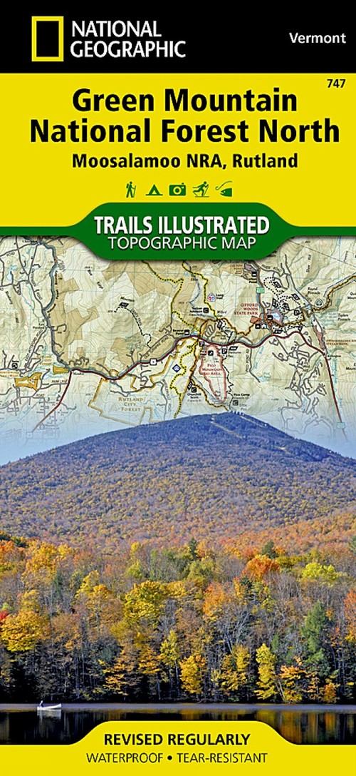 Green Mountain National Forest North Map