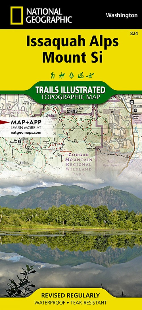 Issaquah Alps, Mount Si Map
