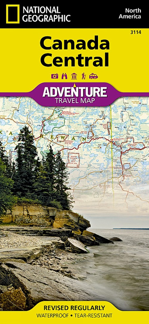 Canada Central Map