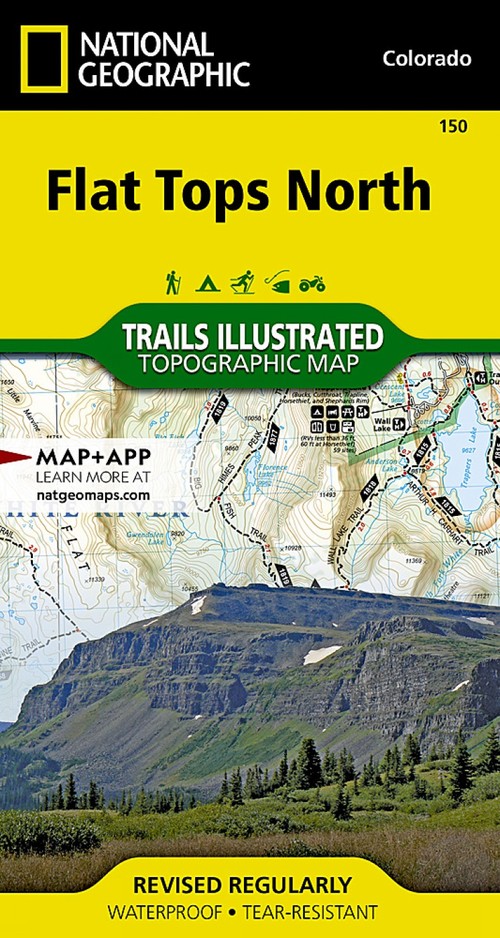 Flat Tops North Map