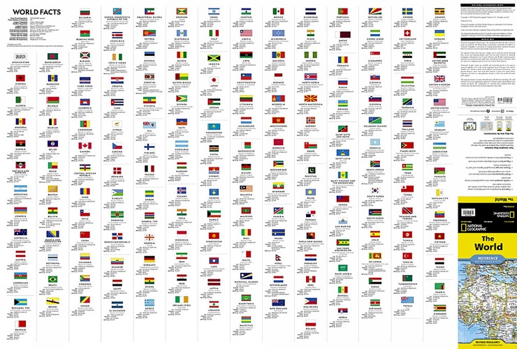 The World Reference Map (folded)