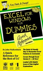 Excel 5 for Windows for Dummies Quick Reference