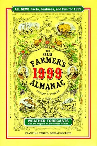 Old Farmers Almanac 1999