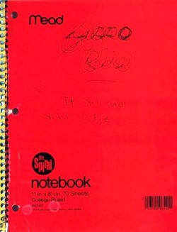Kurt Cobain Journals