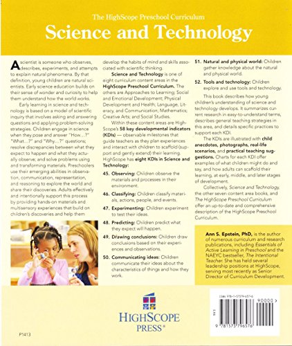 Science and Technology Paperback PhD Ann S. Epstein