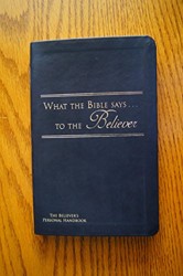What the Bible Says to the Minister (Leatherette - Black)