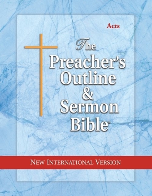 Preacher's Outline & Sermon Bible-NIV-Acts