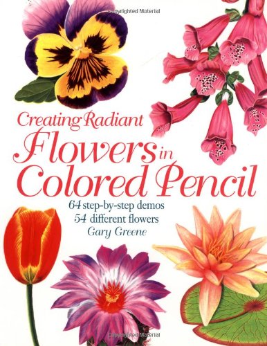 Creating Radiant Flowers in Coloured Pencil