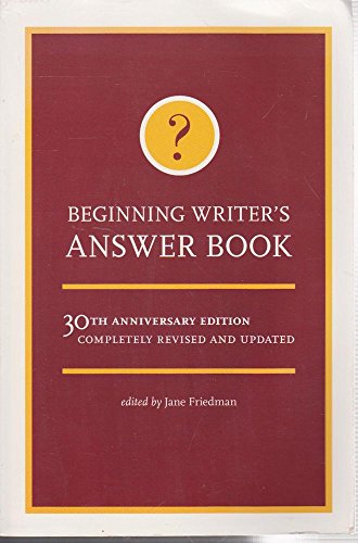 Beginning Writer's Answer Book