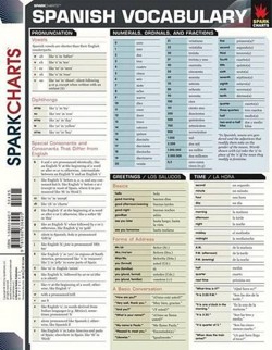 Spanish Vocabulary (Sparkcharts)
