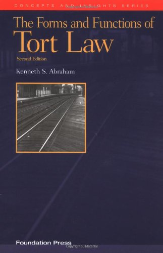 Forms & Functions Tort Law 2ed