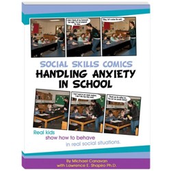 Social Skills Comics: Handling Anxiety in School