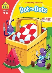 School Zone Dot-To-Dots Workbook