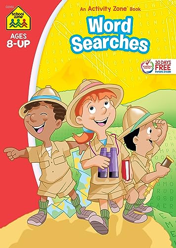 School Zone Word Searches 64-Page Workbook
