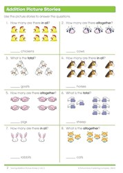 School Zone Word Problems Grades 1-2 Workbook