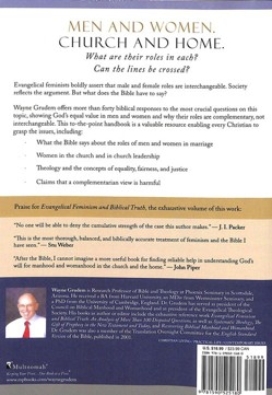 Countering the Claims of Evangelical Feminism