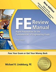 Ppi Fe Review Manual: Rapid Preparation for the Fundamentals of Engineering Exam, 3rd Edition - A Comprehensive Preparation Guide for the Fe Exam