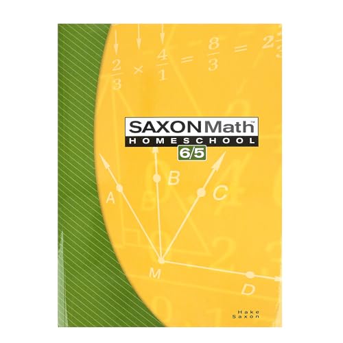 Saxon Math Homeschool 6/5