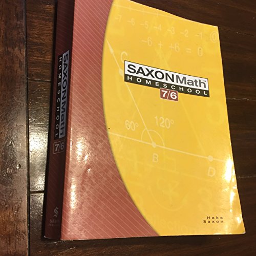 Saxon Math Homeschool 7/6