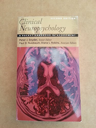 Clinical Neuropsychology