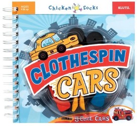 Chicken Socks: Clothespin Cars Single