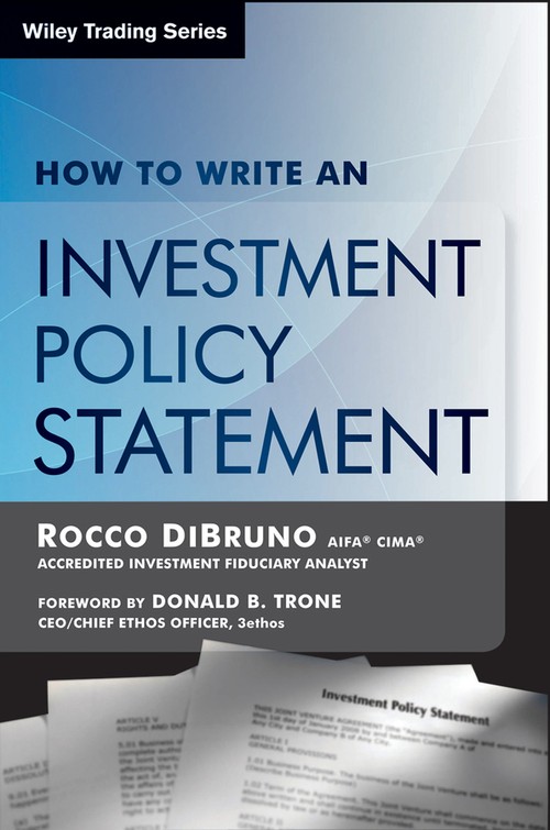 How to Write an Investment Policy Statement