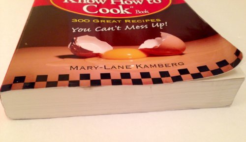I Don't Know How to Cook Book