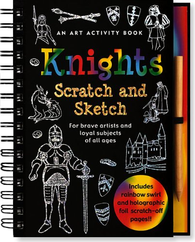 Scratch & sketch knights