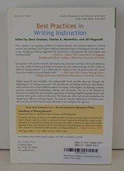 Best Practices in Writing Instruction, First Edition