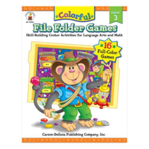 Colorful File Folder Games, Grade 3