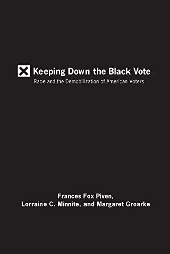 Keeping Down The Black Vote