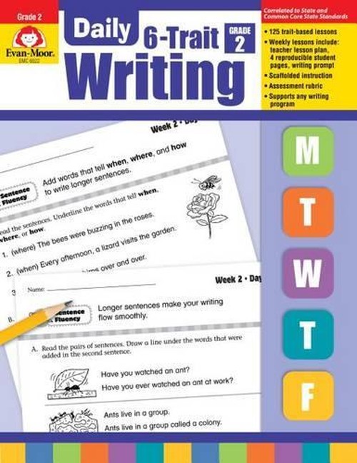 Daily 6-Trait Writing Grade 2 Te