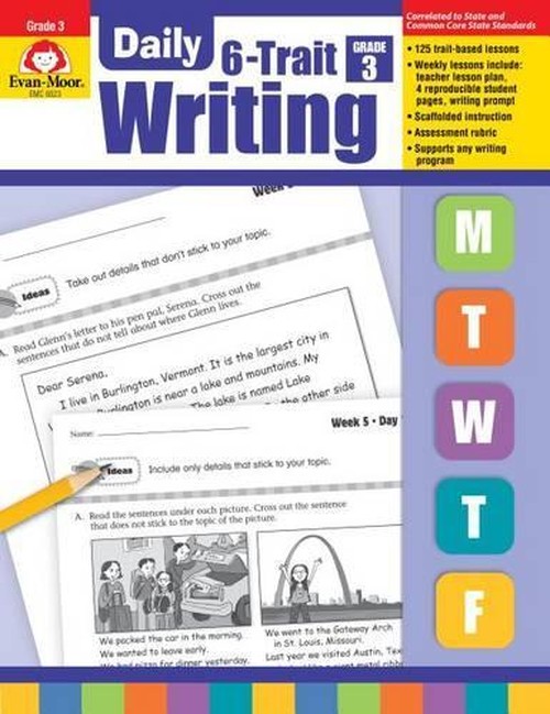 Daily 6-Trait Writing Grade 3 Te