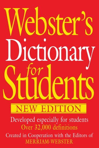 Webster's Dictionary for Students
