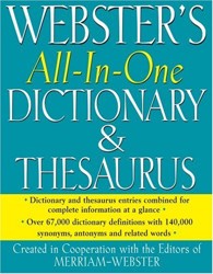 Webster's All-In-One Dictionary & Thesaurus