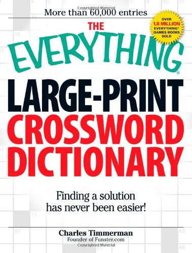 The Everything Large-Print Crossword Dictionary