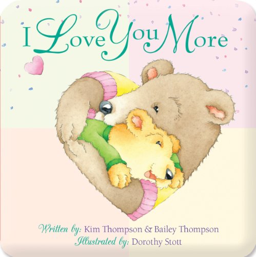I Love You More Padded Board Book