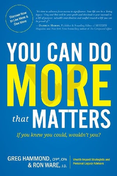 You Can Do MORE that Matters