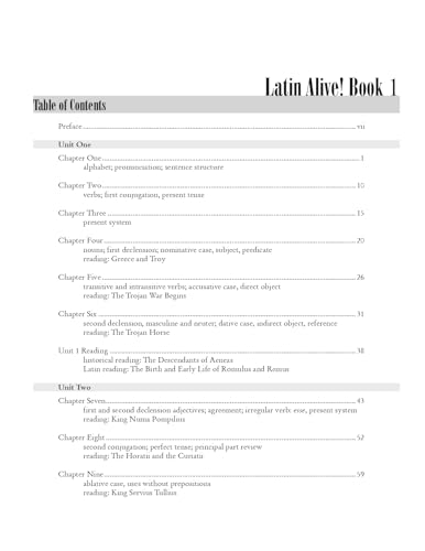 Latin Alive! Book 1