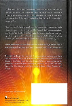 Sun Stand Still Devotional