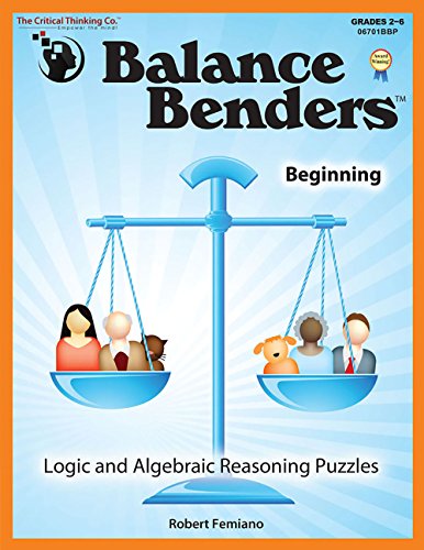 The Critical Thinking Balance Benders Grades 2-6 School Workbook