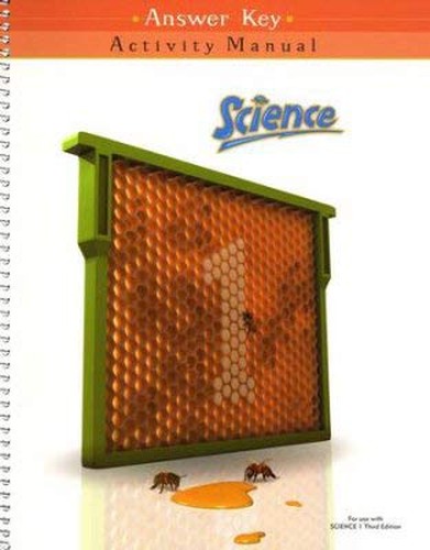 Science 1 Activity Manual Teacher's Edition 3rd Edition