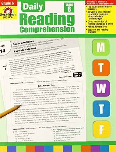 Daily Reading Comprehension, Grade 6 Te
