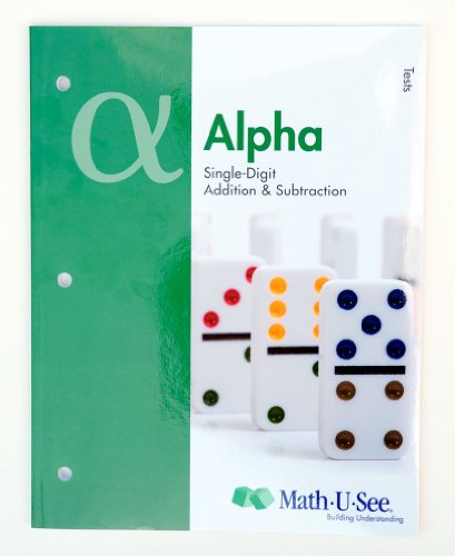 Alpha SingleDigit Addition Subtraction Tests