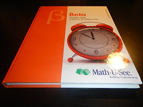 Math U See Beta Instruction Manual