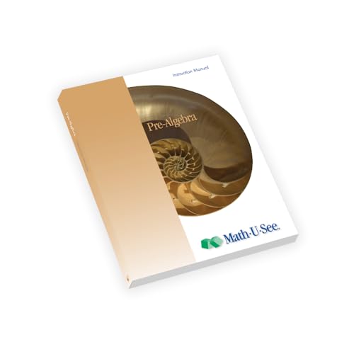 Math-U-See Pre-Algebra Instruction Manual