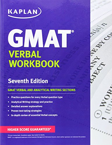 Kaplan GMAT Verbal Workbook