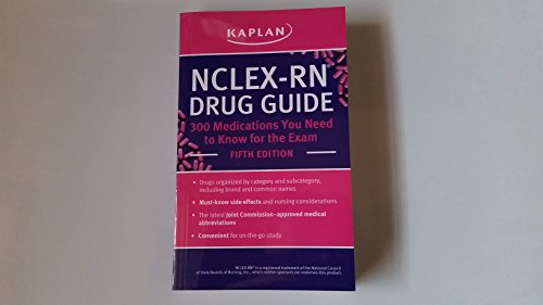 NCLEX-RN Drug Guide: 300 Medications You Need to Know for the Exam